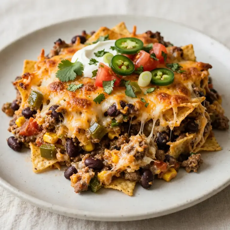 30-Minuten-Taco-Auflauf Budgetfreundliches Meal Prep