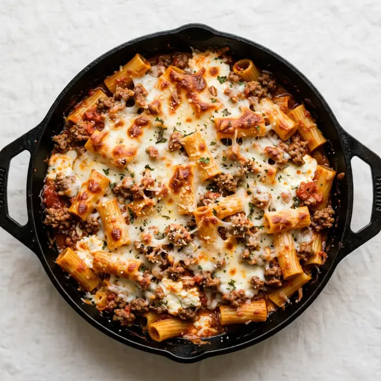 Budget Batch Lasagne: Faule-Tage-Pfannen-Lasagne-Auflauf