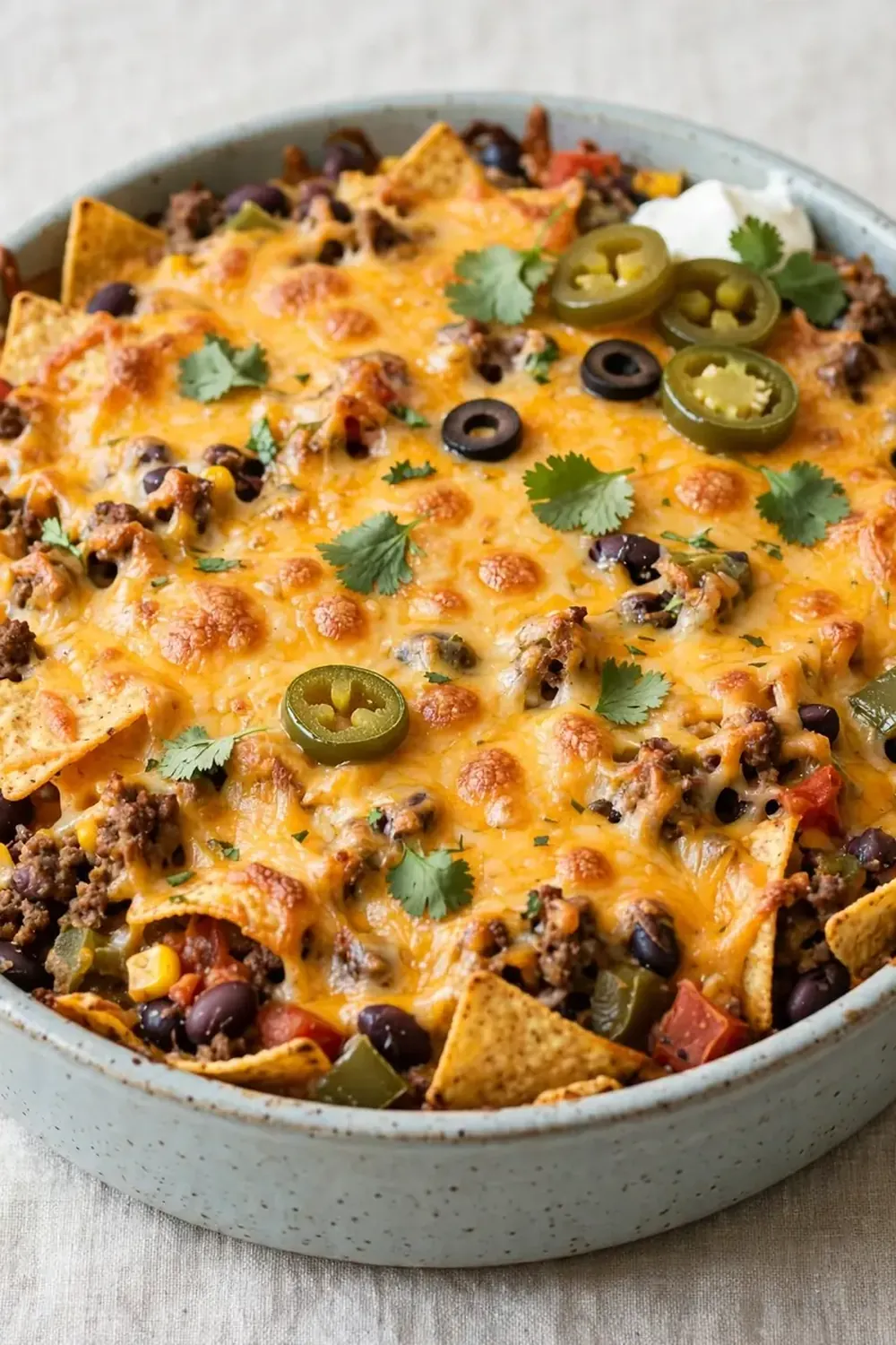 Cheap and Easy Nacho Casserole