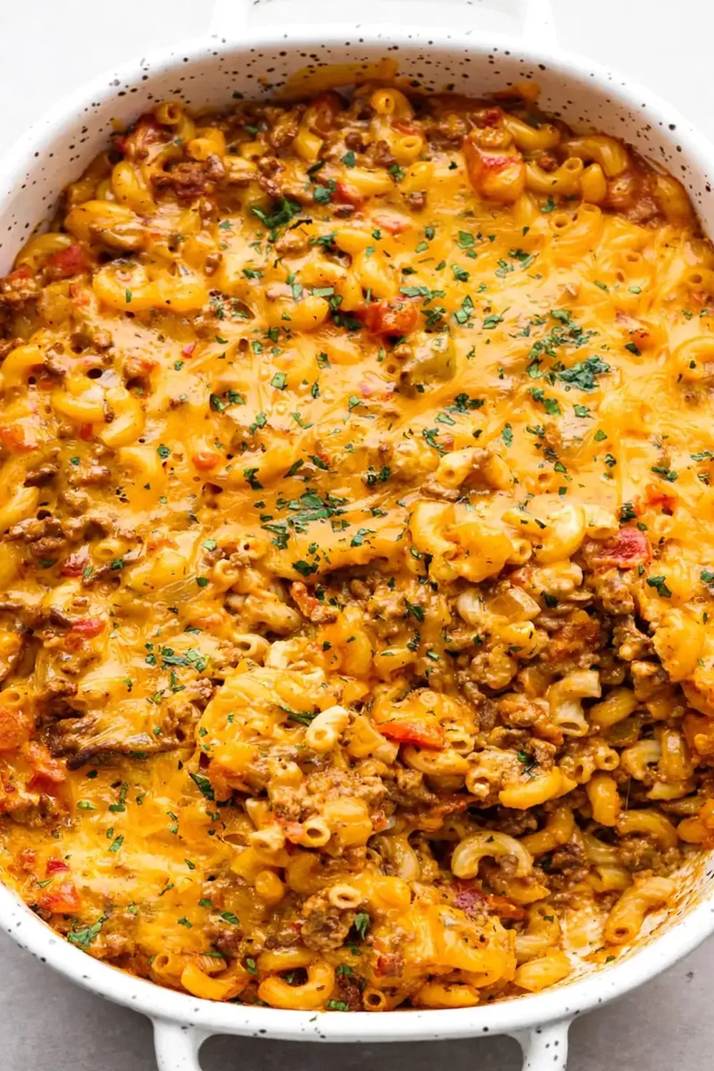 Easy Cheeseburger Casserole