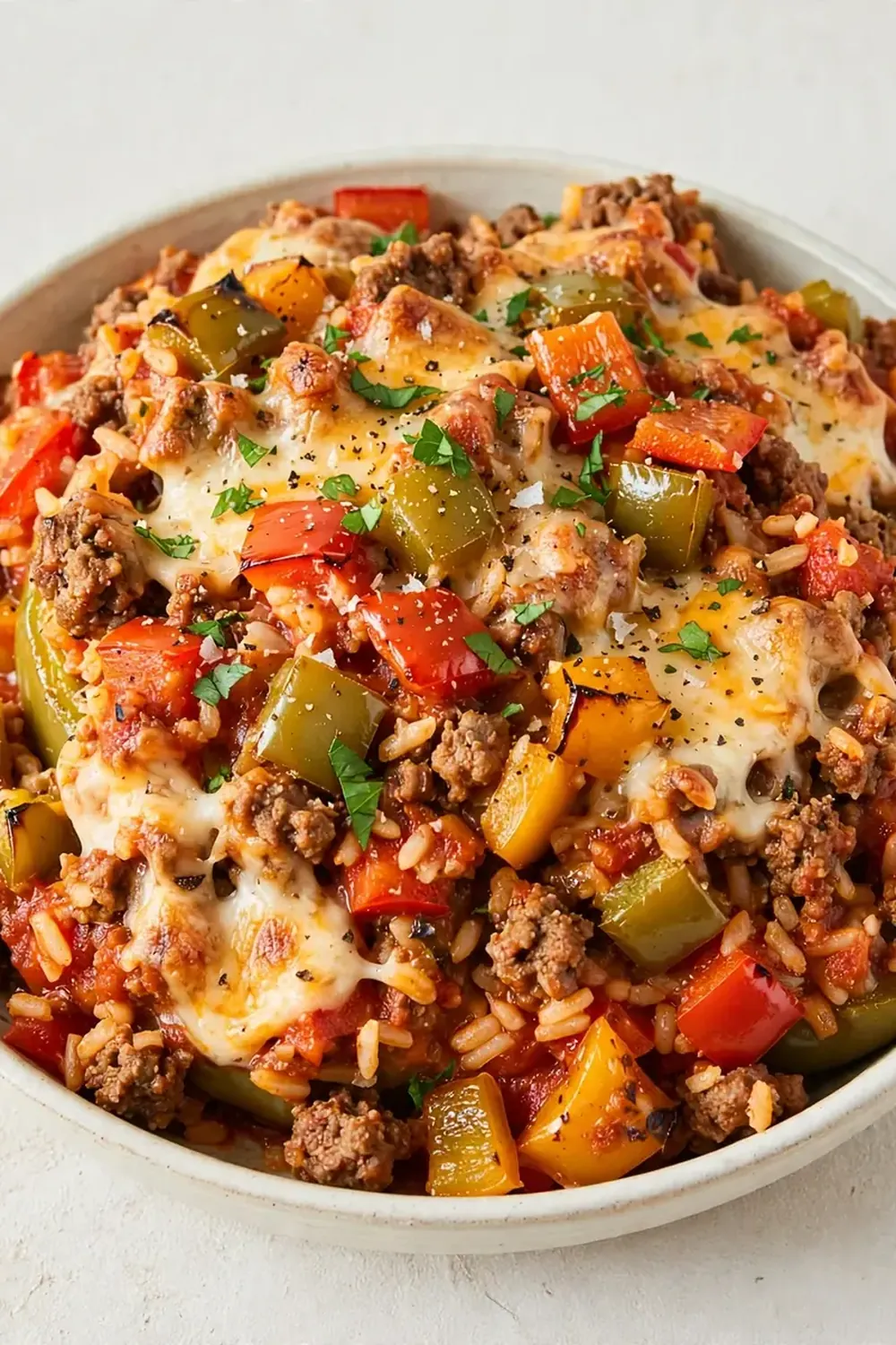 Deconstructed Stuffed Pepper Bake