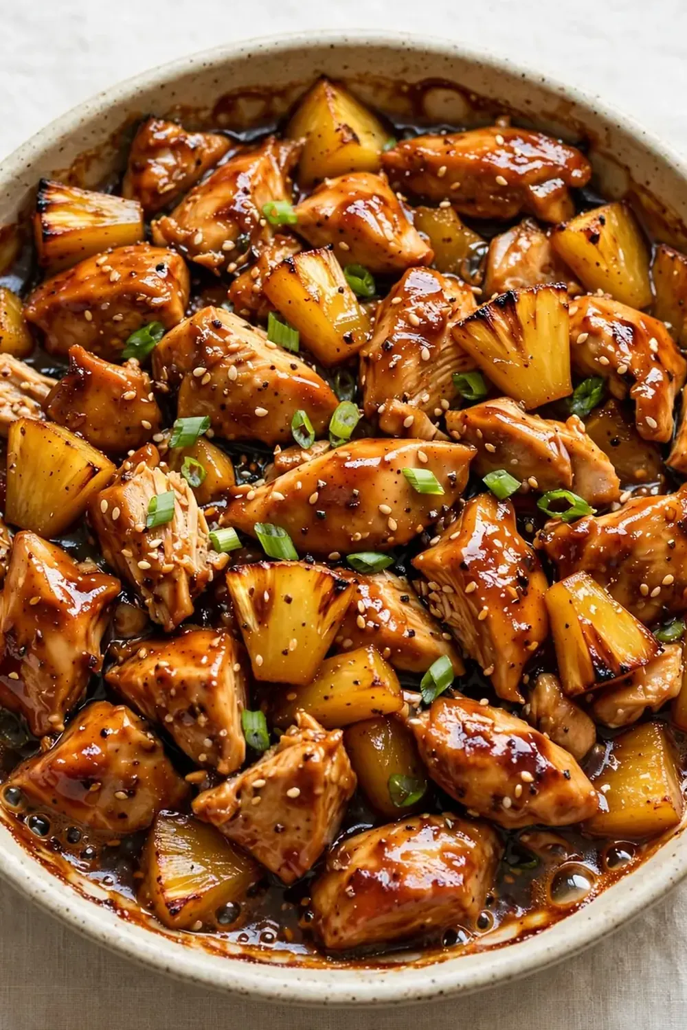 Teriyaki Chicken and Pineapple Bake
