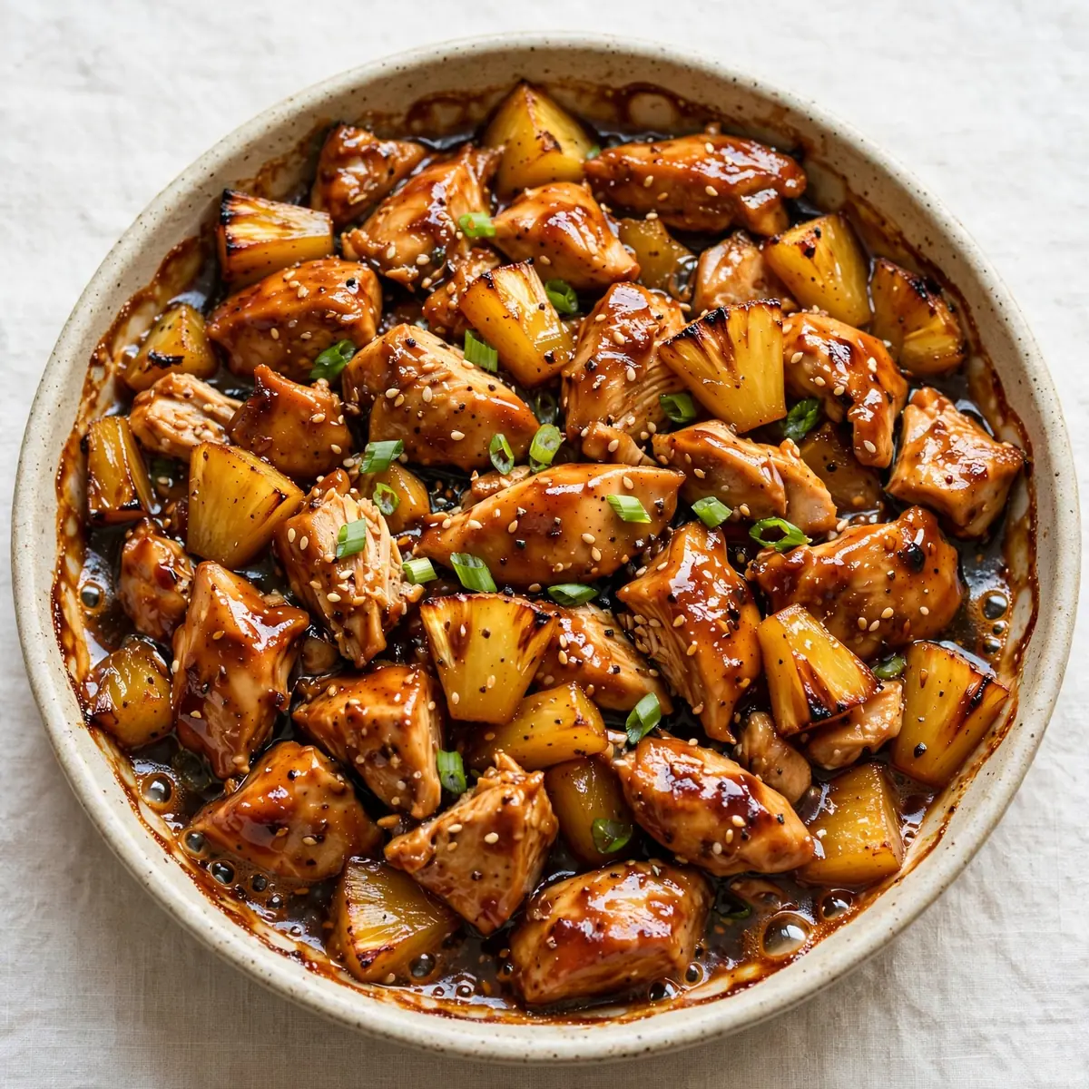 Budget-Friendly Teriyaki Chicken and Pineapple Bake für Meal Prep