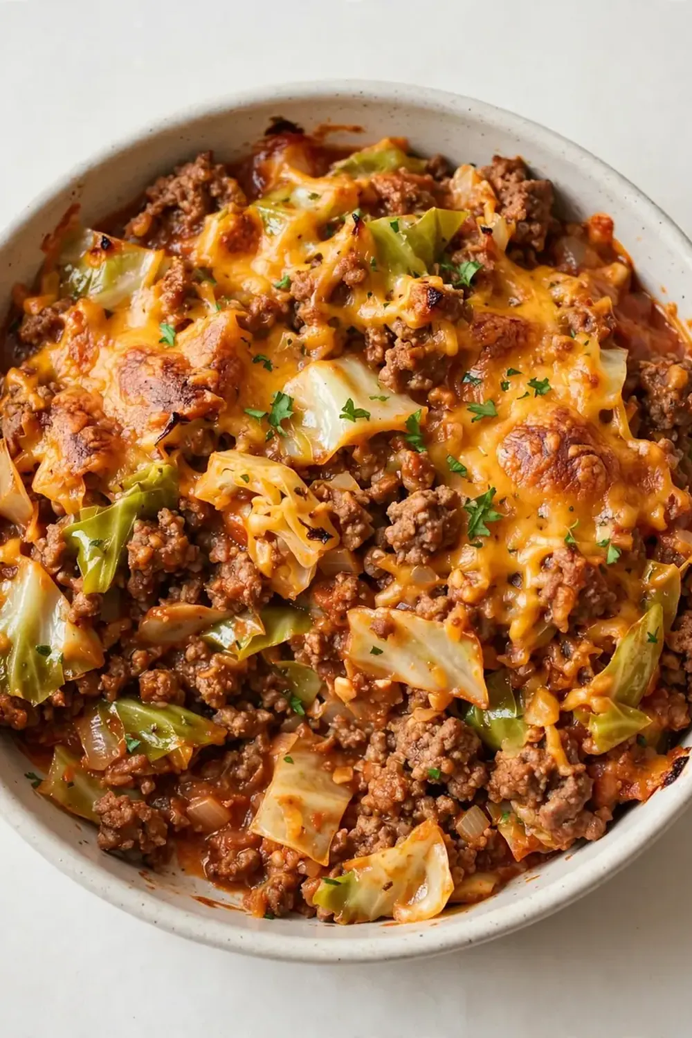 Cabbage and Ground Beef Casserole