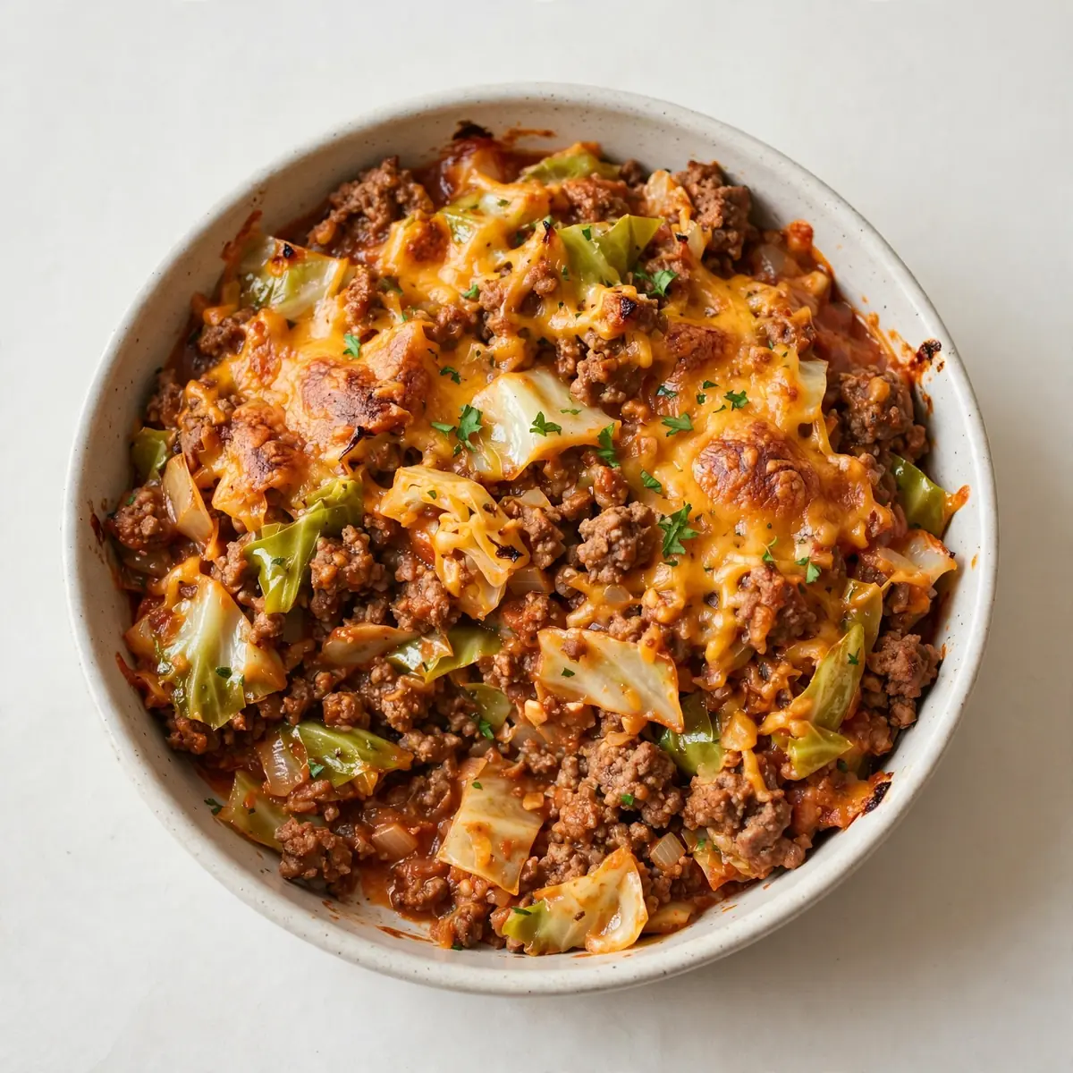 Budget Kohl-Hackfleisch-Auflauf für Meal Prep