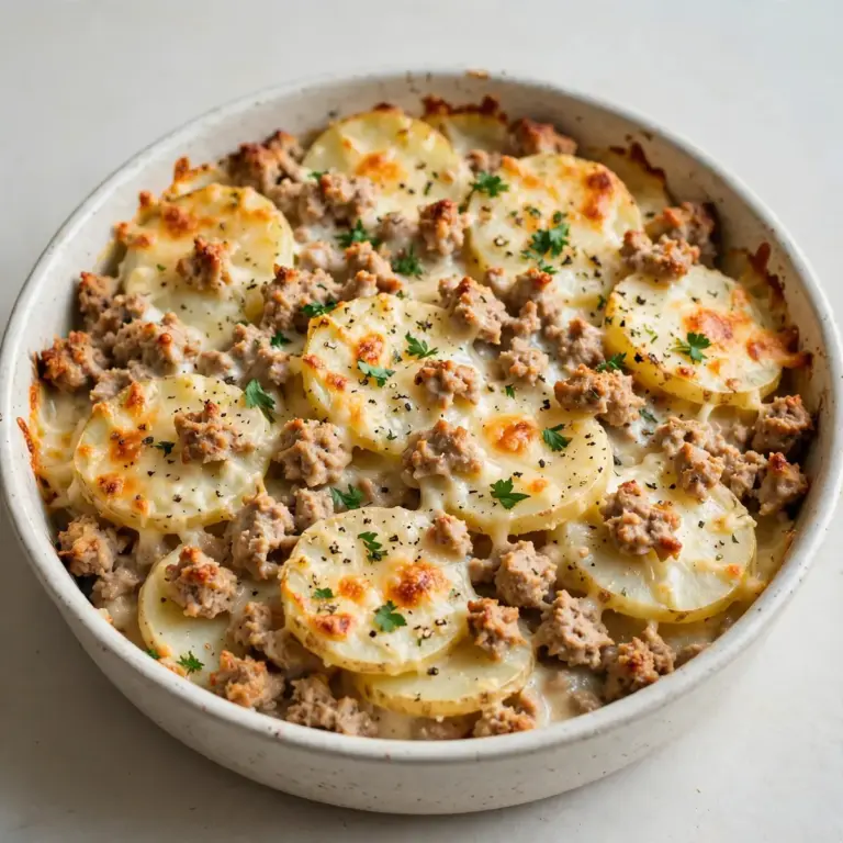 Budget Meal Prep: Langkettige Kartoffeln mit Hackfleisch-Pute