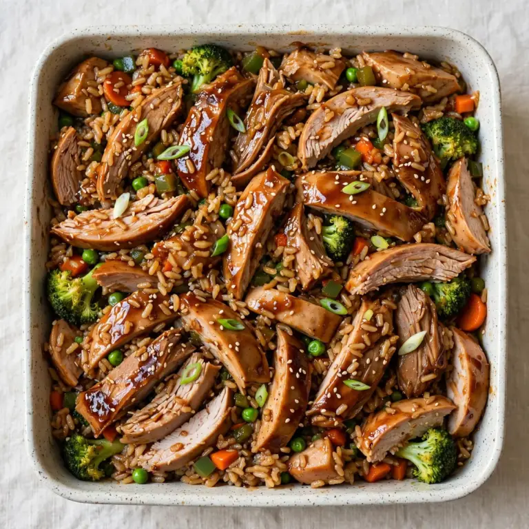 Budget Teriyaki Türkei Reisauflauf: 4 Portionen Für Unter 5€