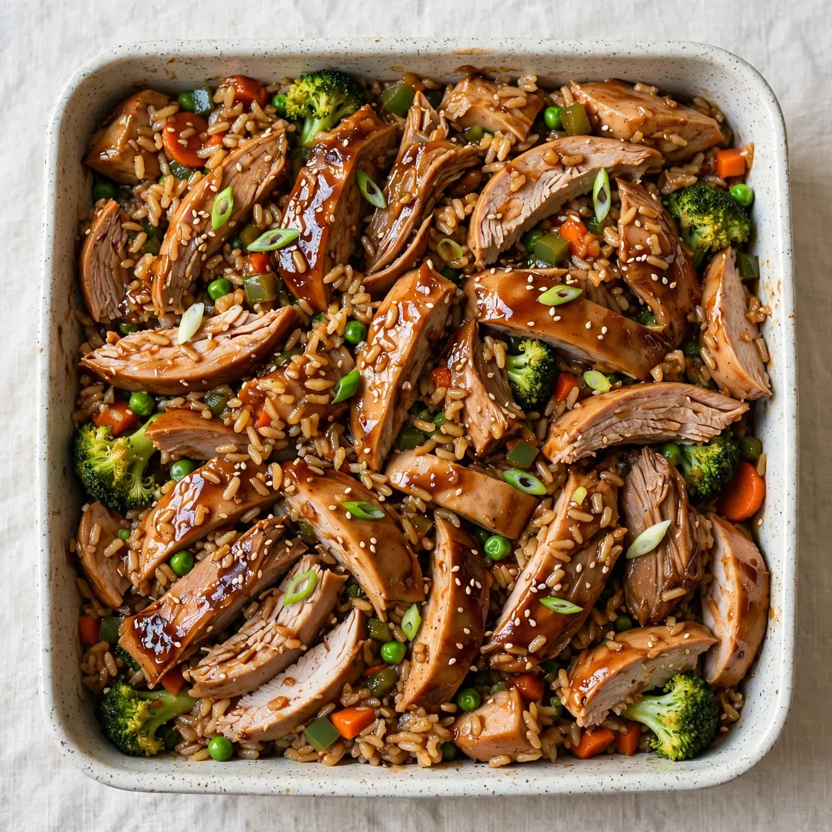 Budget Teriyaki Türkei Reisauflauf: 4 Portionen Für Unter 5€