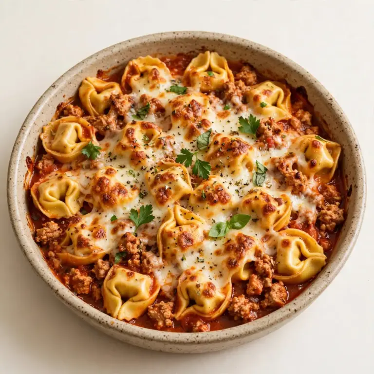 Budget Tortellini mit Hacktruthahn: 4 Mahlzeiten für 8€