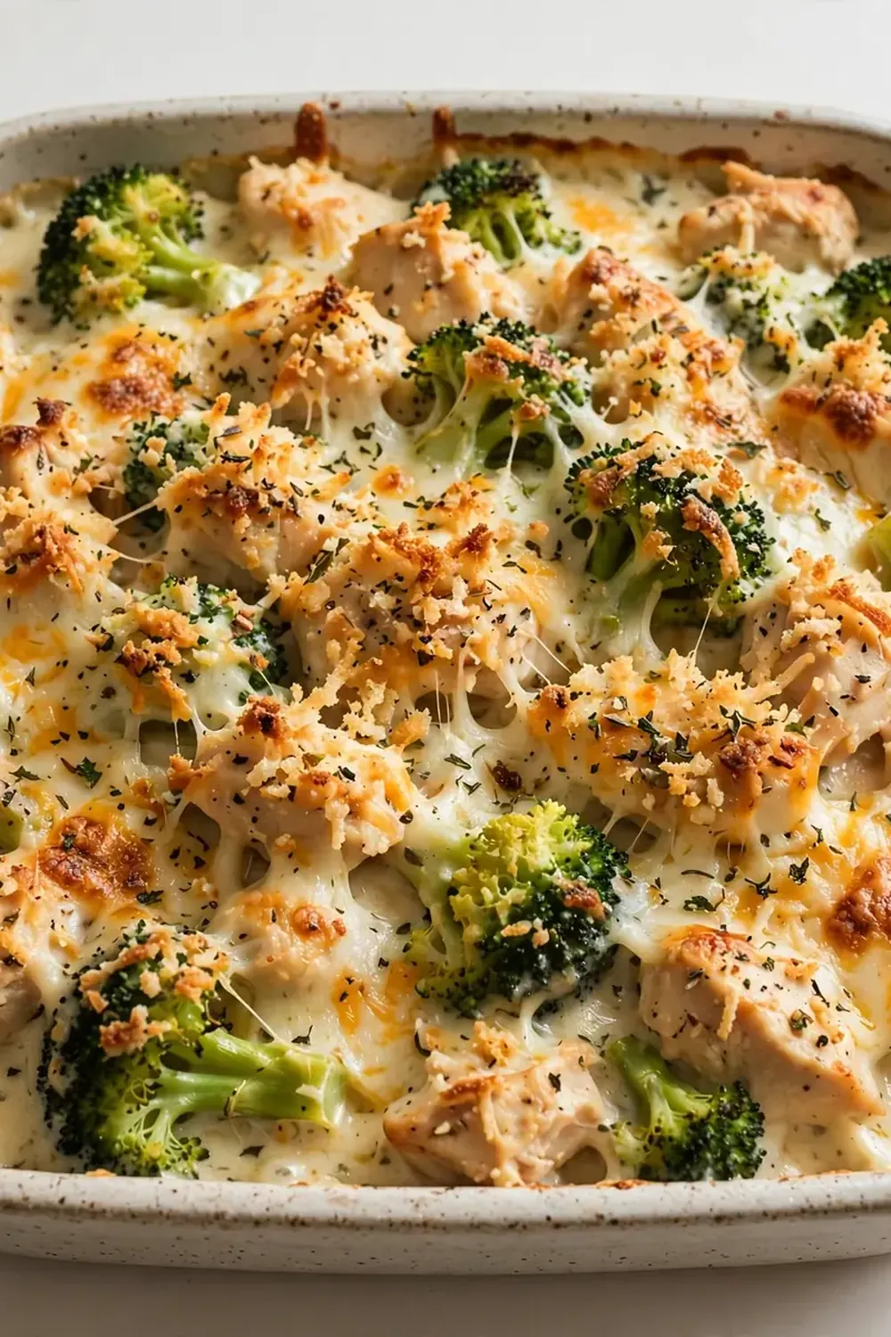 Cheesy Chicken and Broccoli Bake