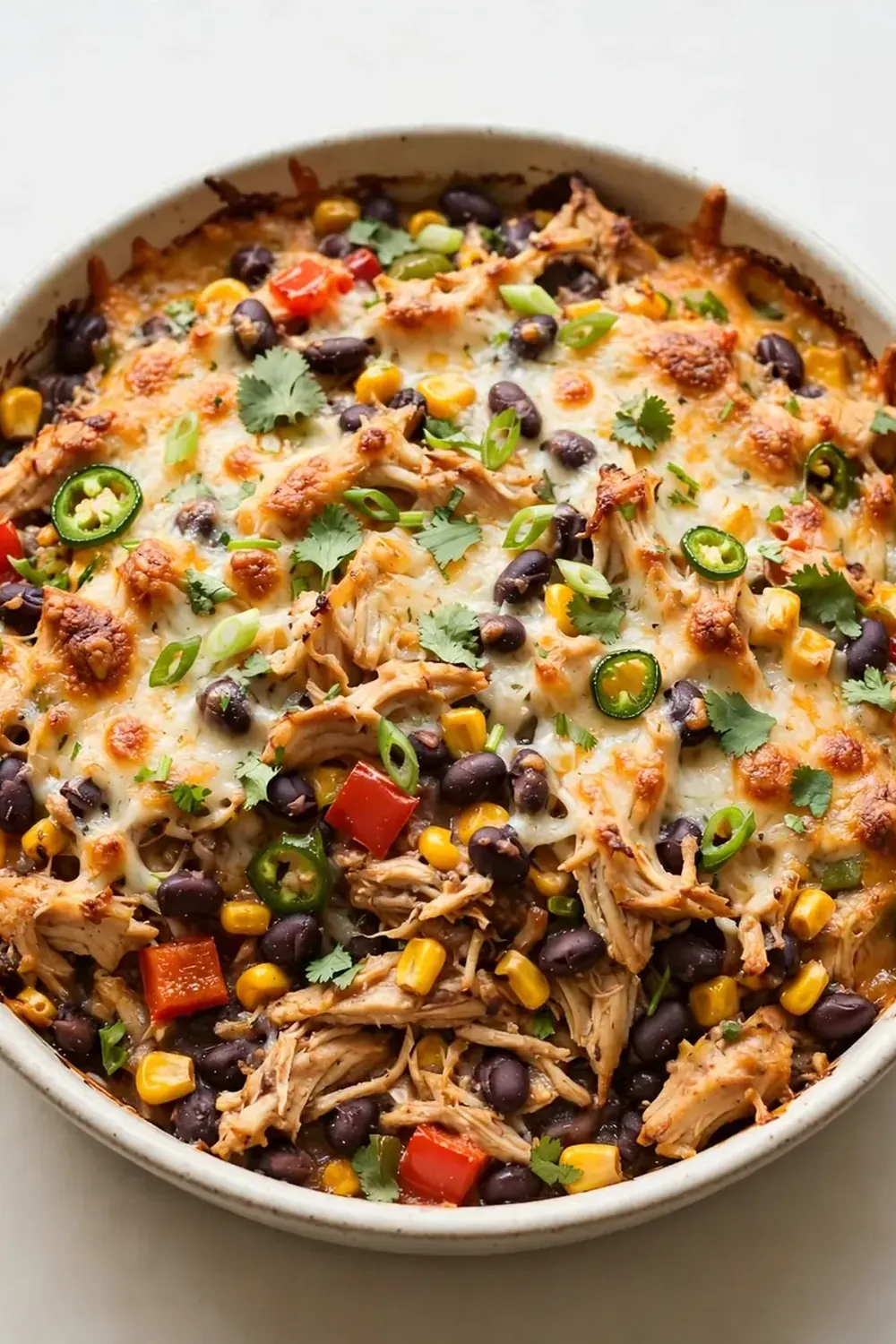 Southwest Chicken and Black Bean Bake