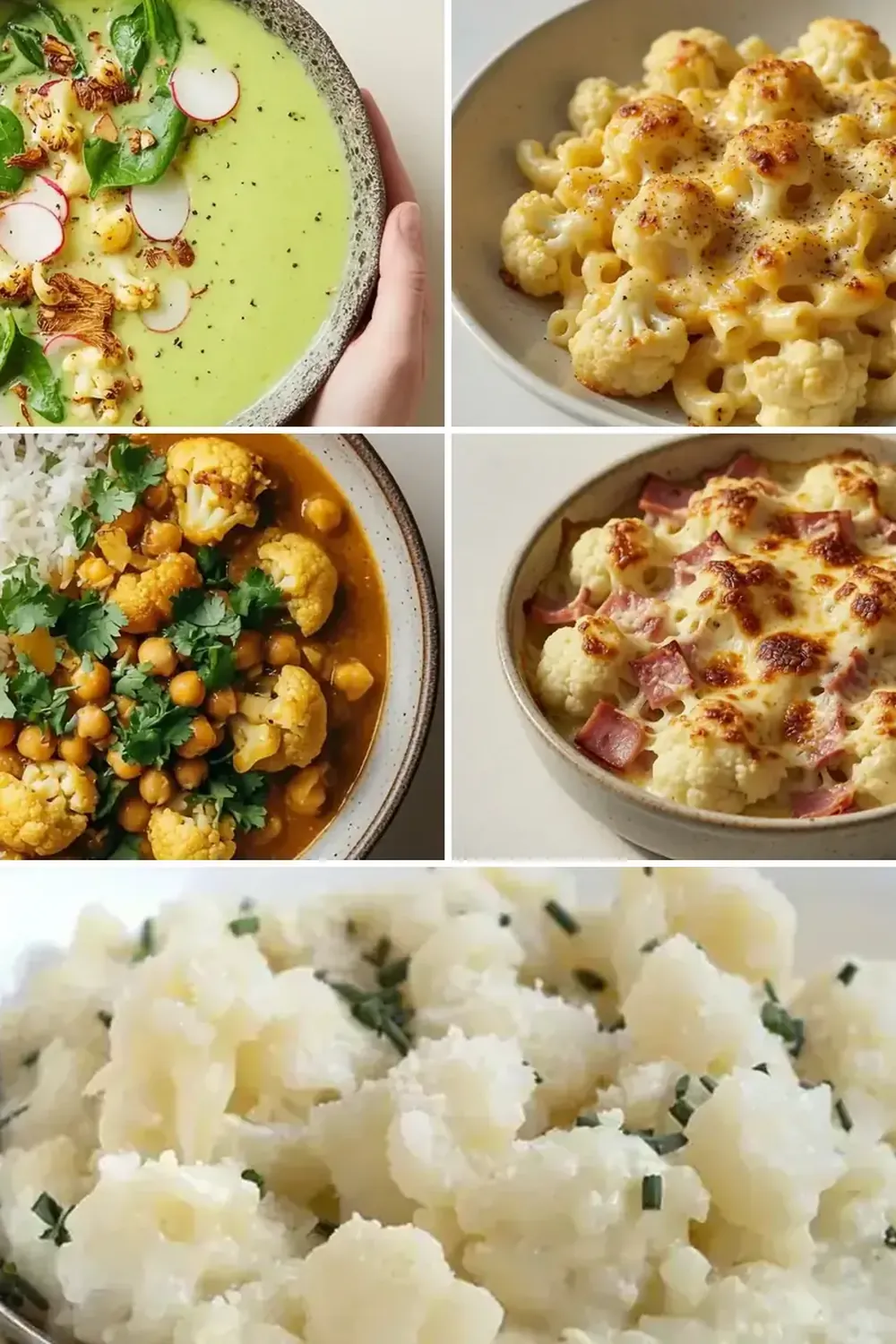 Creamy Cauliflower Recipes
