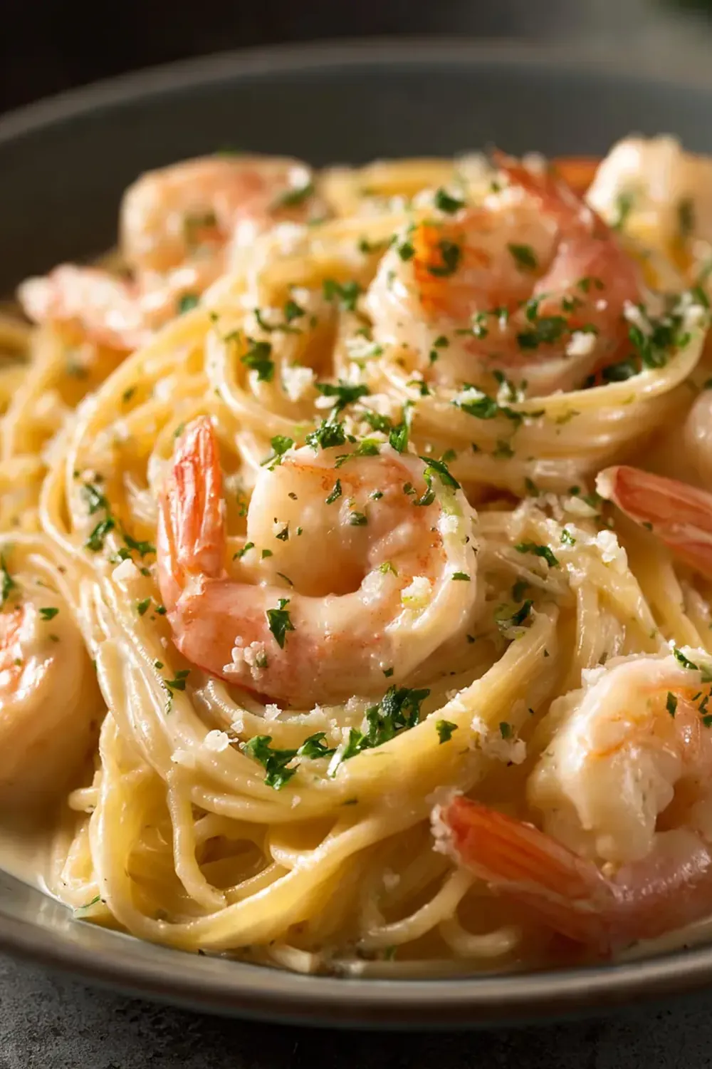 Creamy Shrimp Spaghetti Recipe