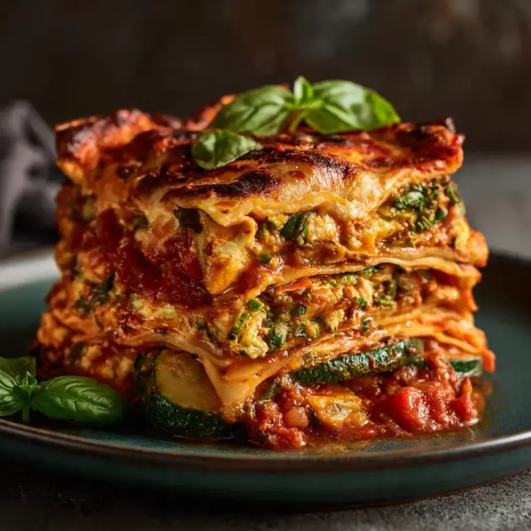 Das ultimative Gemüse-Lasagne Rezept