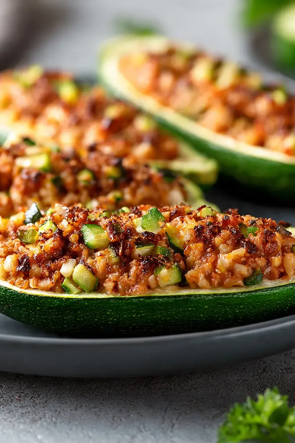 Easy Stuffed Zucchini Recipe