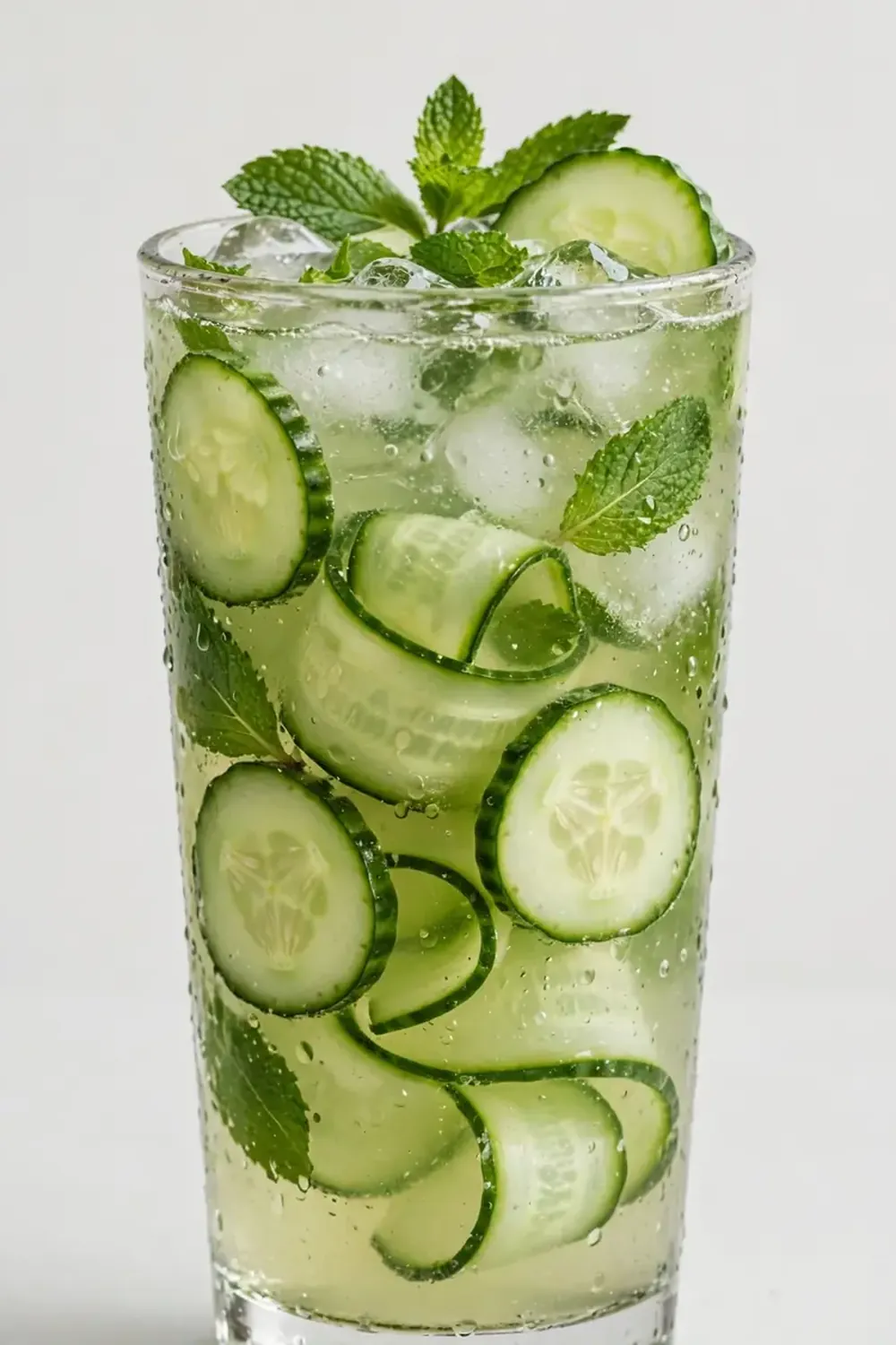 erfrischender gurken drink