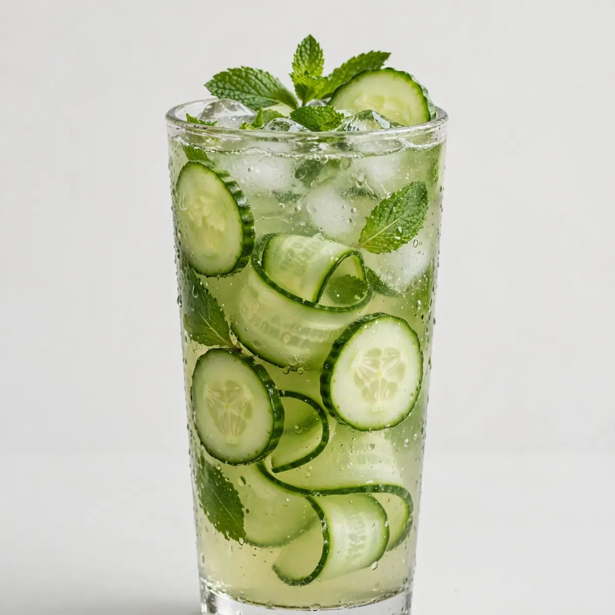 Erfrischender Gurken-Drink