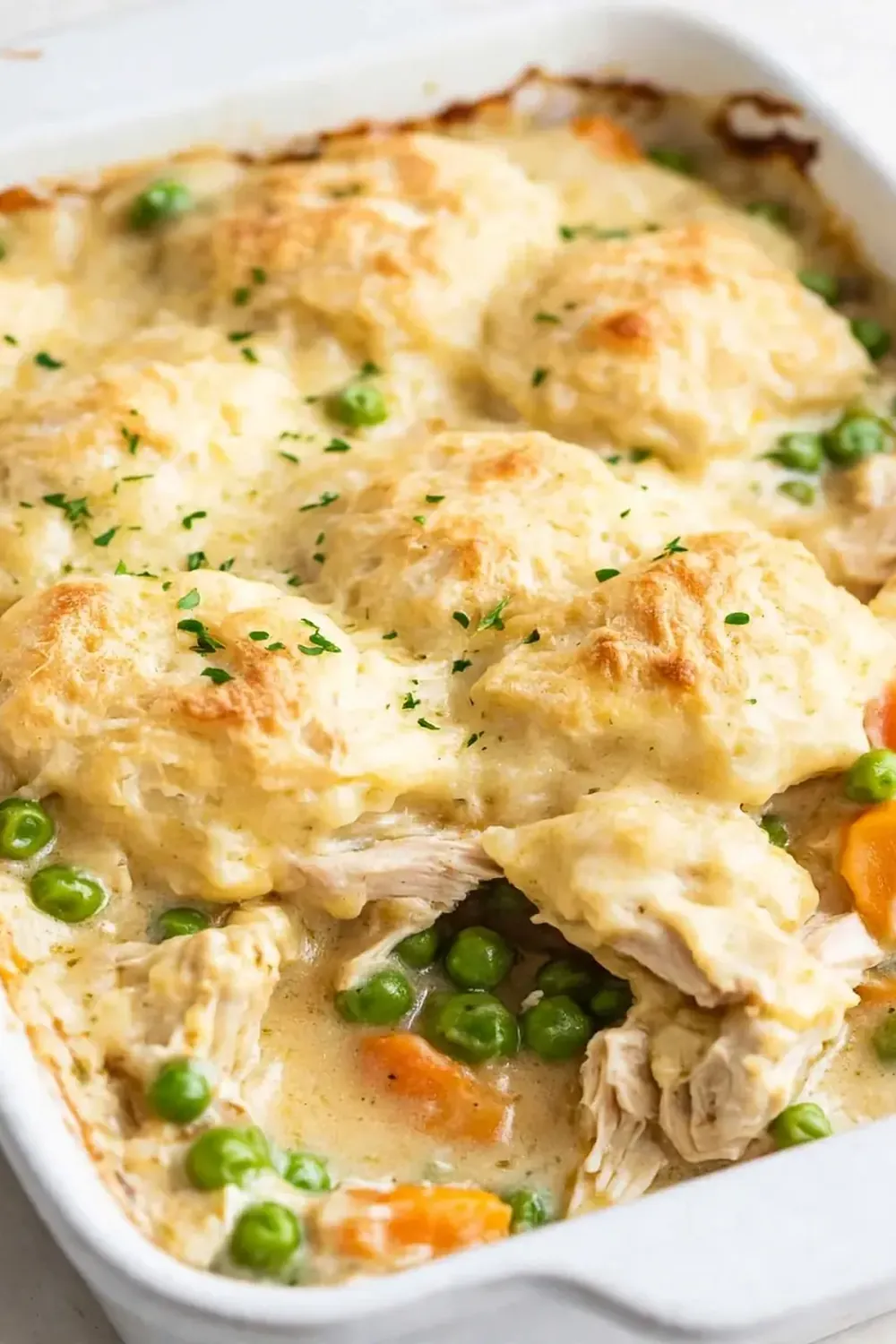Homestyle Chicken and Dumpling Casserole