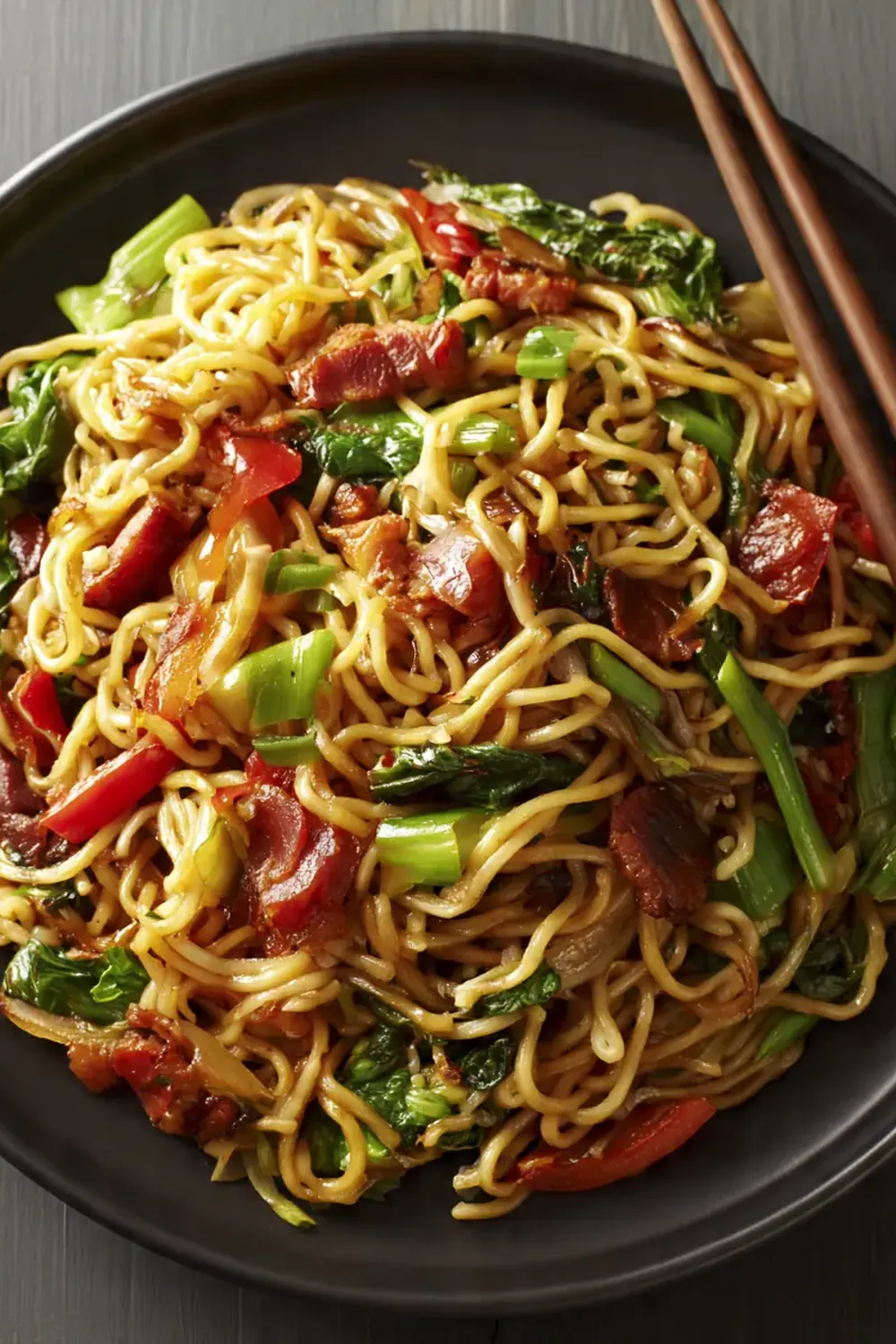 Hearty Fried Noodles Recipe