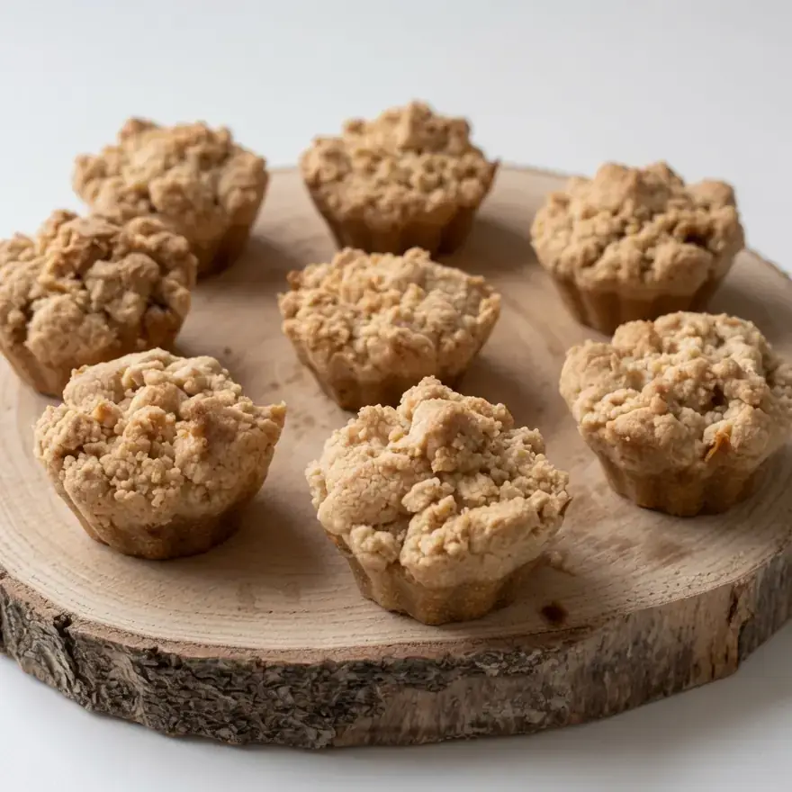 Kürbis-Muffins mit Zimtstreuseln