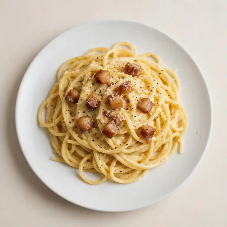 Klassische Spaghetti Carbonara