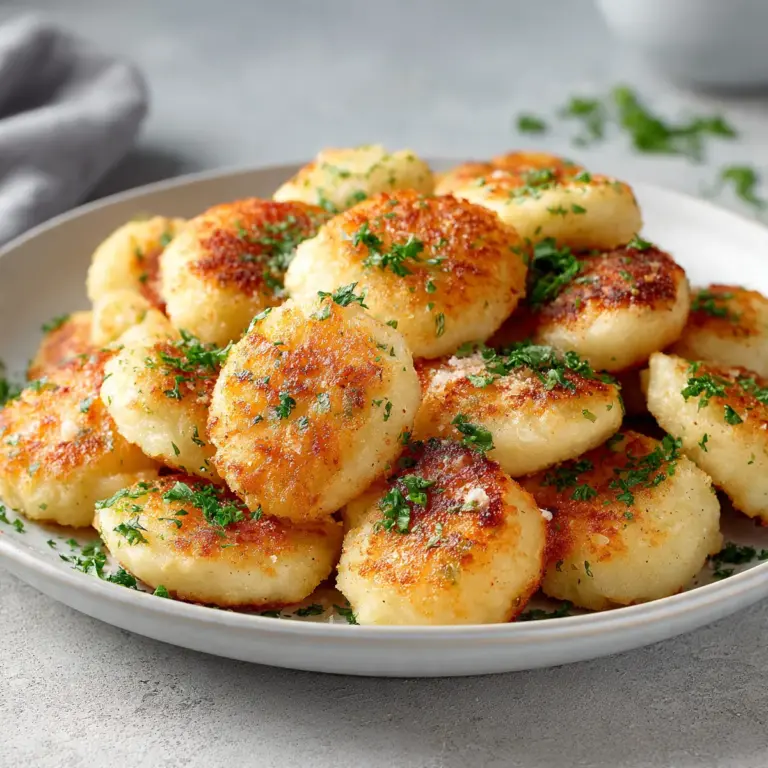 Knusprige Kartoffelknödel