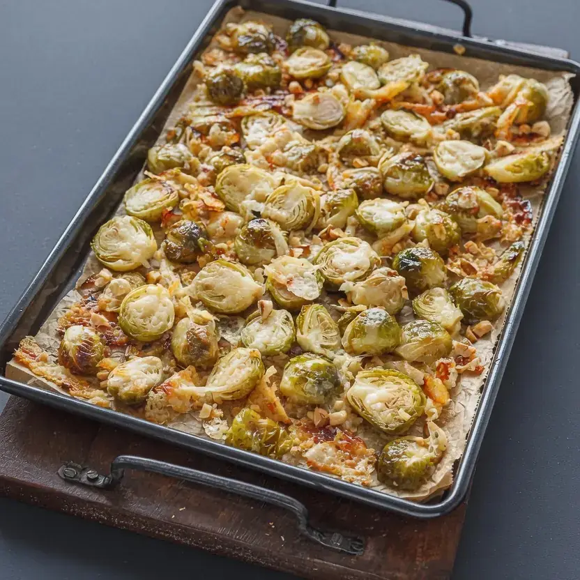 Knuspriger Rosenkohl aus dem Ofen