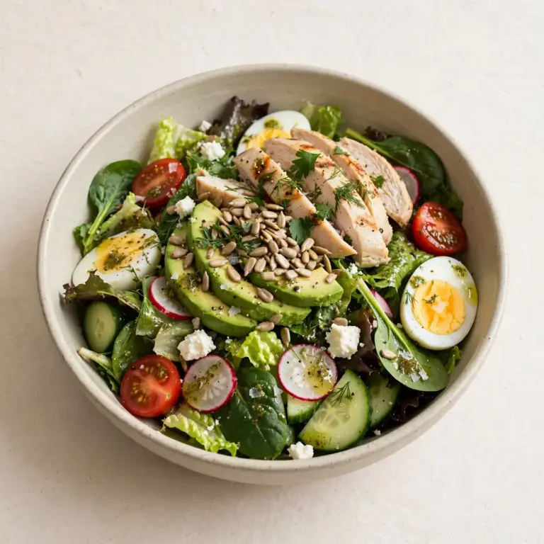 Leichte Low Carb Salate für dein Mittagessen
