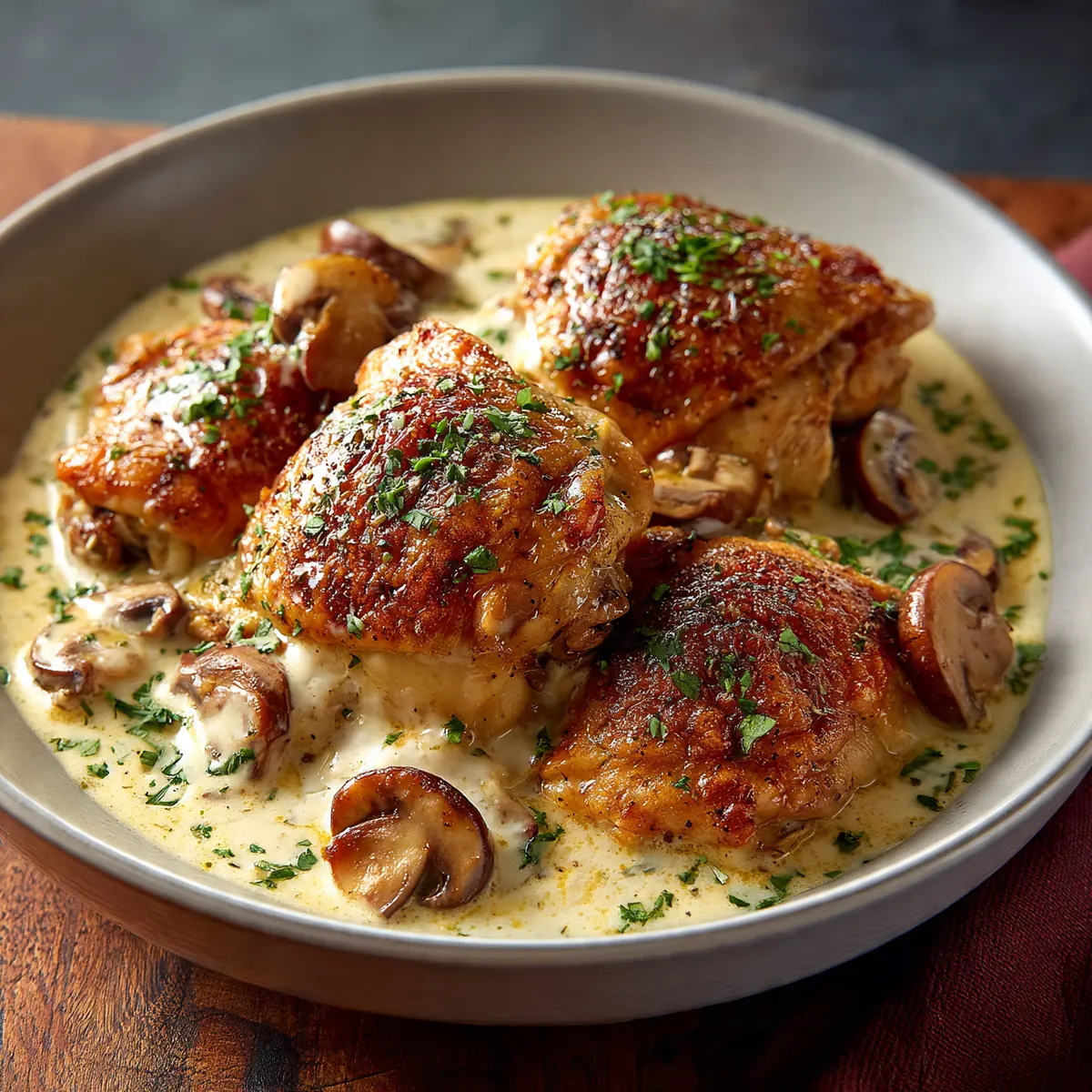 Perfektes Chicken Fricassee