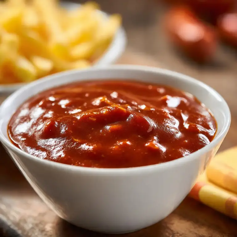 Traditionelles Currywurst-Soßen-Rezept