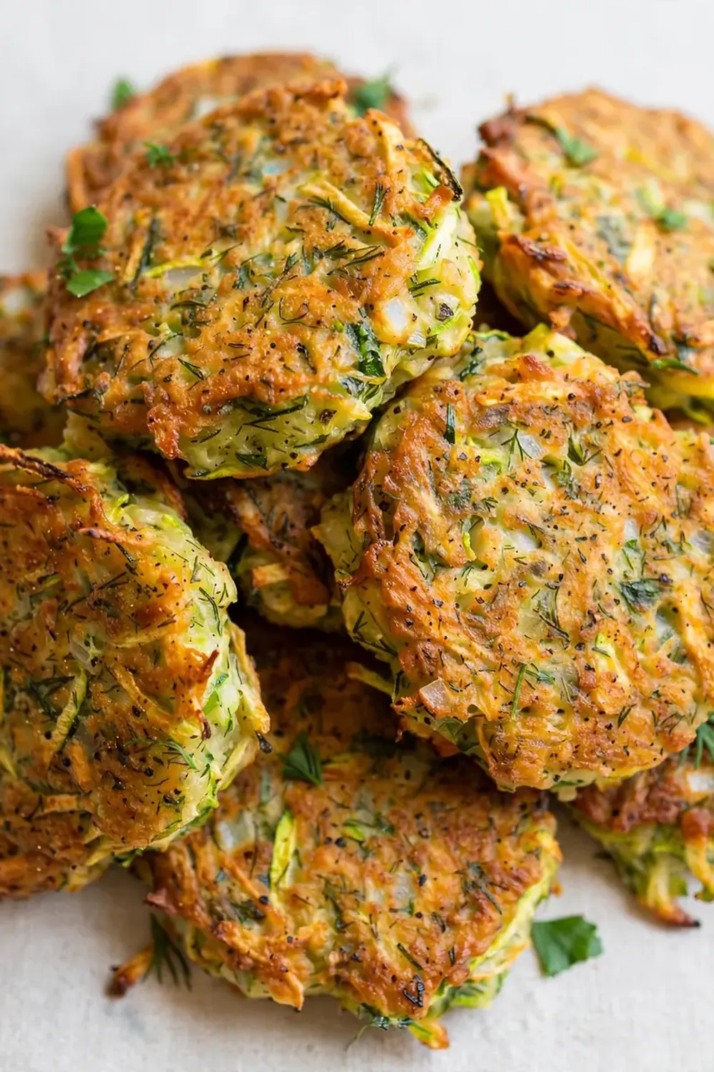 zucchini puffer rezept einfach