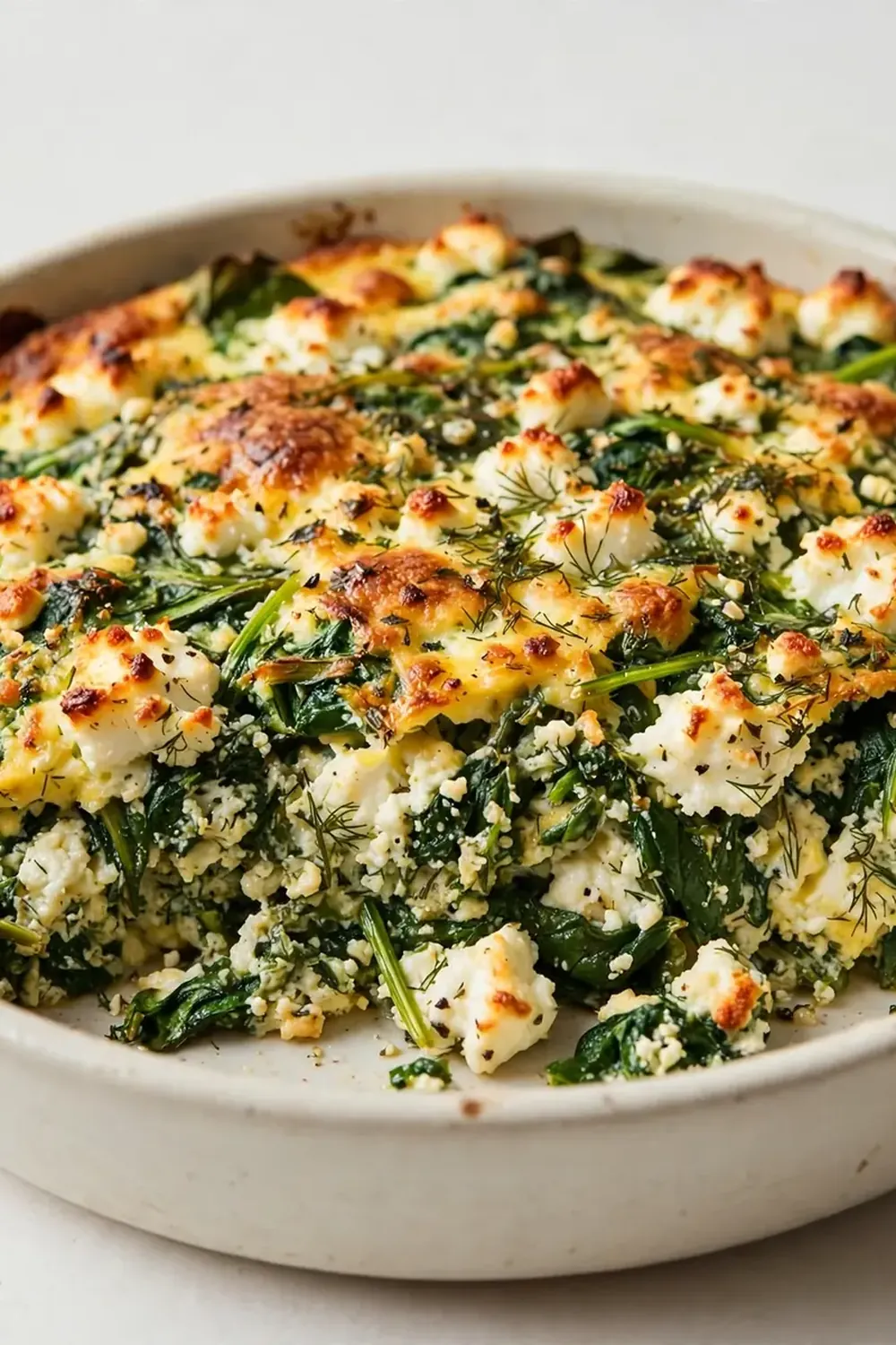 spinach and feta breakfast bake